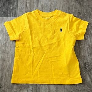 9 months Yellow Polo Ralph Lauren Baby T-Shirt
